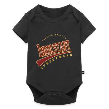 Ingolstadt Germany College High School Style - Baby Premium short-sleeve bodysuit - black - Front