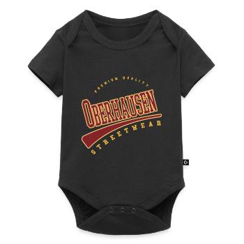 Oberhausen Germany College High School Style - Baby Premium short-sleeve bodysuit - black - Front