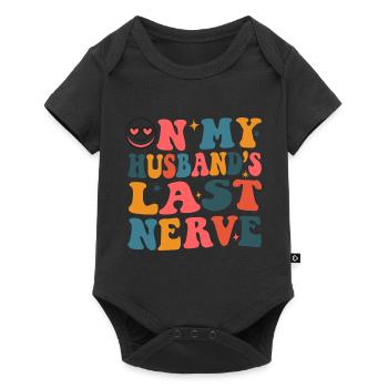 At the last minute funny wife of my - Baby Premium short-sleeve bodysuit - black - Front