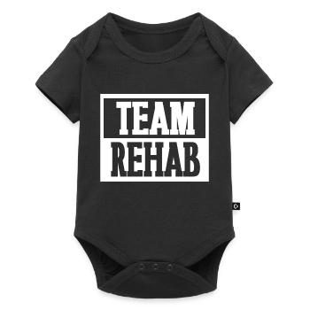 Physiotherapy Physical Therapist PT Massage Rehab - Baby Premium Kurzarmbody - Schwarz - Vorne