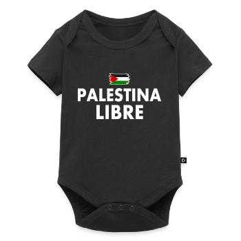 palestina libre - Baby Premium short-sleeve bodysuit - black - Front