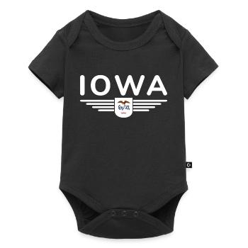 Iowa Fan T-Shirt – Your State! - Baby Premium short-sleeve bodysuit - black - Front