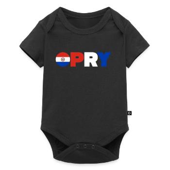 Paraguay - Baby Premium short-sleeve bodysuit - black - Front