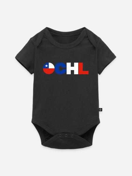 Chile - Baby Premium Kurzarmbody - Schwarz