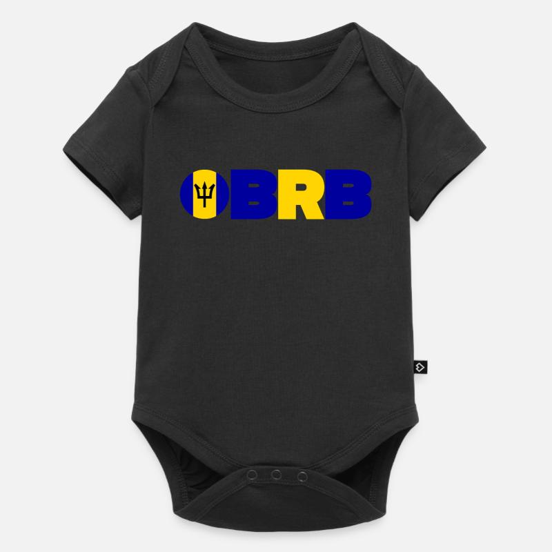 Barbade - Body à manches courtes Premium Bébé - noir