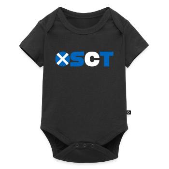 Scotland - Baby Premium short-sleeve bodysuit - black - Front
