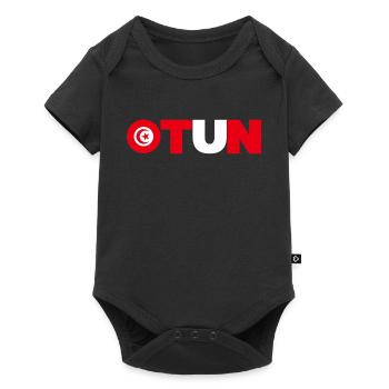 Tunisie - Body à manches courtes Premium Bébé - noir - Devant