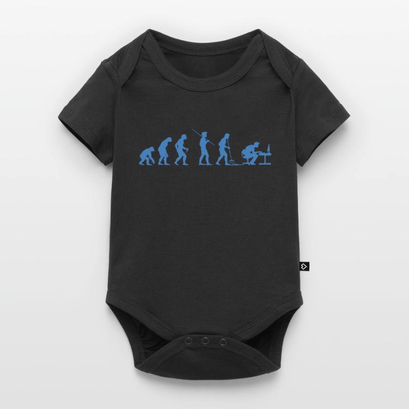 Programmierer Evolution Informatiker Entwickler Baby Premium Kurzarmbody