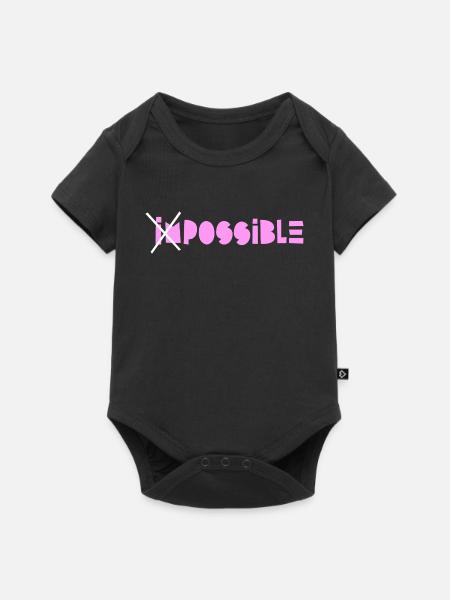 Unmöglich - Baby Premium Kurzarmbody - Schwarz