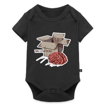 Think Outside The Box Color - Baby Premium short-sleeve bodysuit - black - Front