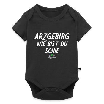 Montagne d’arzque comme tu es - Body à manches courtes Premium Bébé - noir - Devant