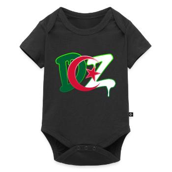 DZ Algérie - Body à manches courtes Premium Bébé - noir - Devant