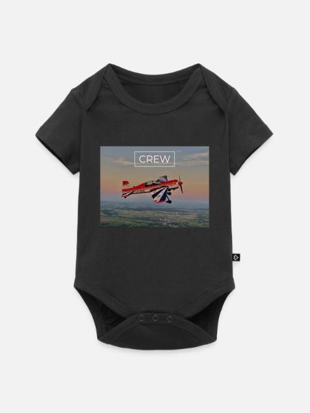 YAK54 SUNSET - Baby Premium Kurzarmbody - Schwarz