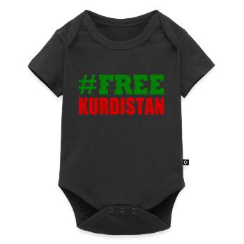 Free Kurdistan - Baby Premium short-sleeve bodysuit - black - Front