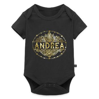 Andrea - Body à manches courtes Premium Bébé - noir - Devant