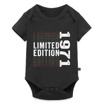 Edition Limitée 1971 - Génial 52ème Anniversaire - Body à manches courtes Premium Bébé - noir - Devant