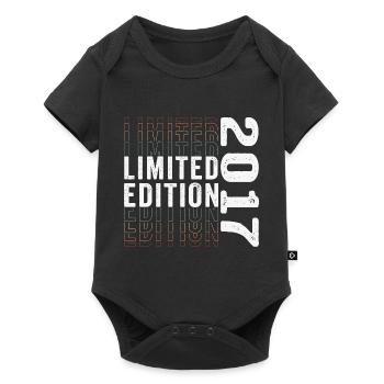 Limited Edition 2017 - Awesome 6th Birthday Retro - Baby Premium short-sleeve bodysuit - black - Front