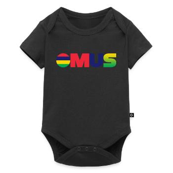 Mauritius - Baby Premium short-sleeve bodysuit - black - Front