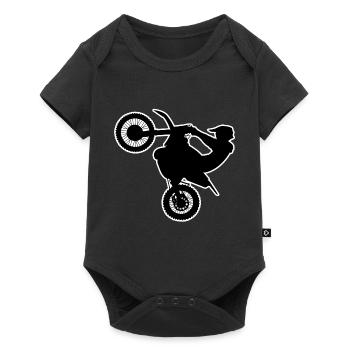 Été Wheelie - Body à manches courtes Premium Bébé - noir - Devant