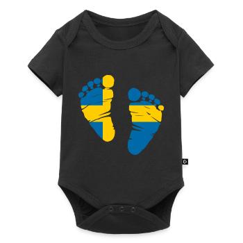 Sweden Stockholm Gift Home - Baby Premium short-sleeve bodysuit - black - Front