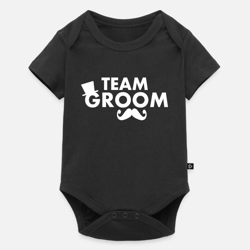 Team groom - Body à manches courtes Premium Bébé - noir