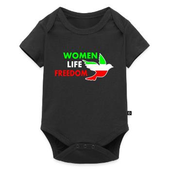 Women life freedom - Body à manches courtes Premium Bébé - noir - Devant