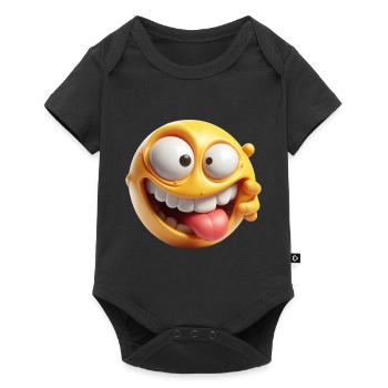 XXXIX - Baby Premium short-sleeve bodysuit - black - Front