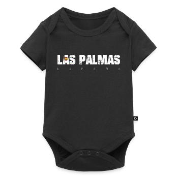 Las Palmas Coastal Glow - Baby Premium short-sleeve bodysuit - black - Front