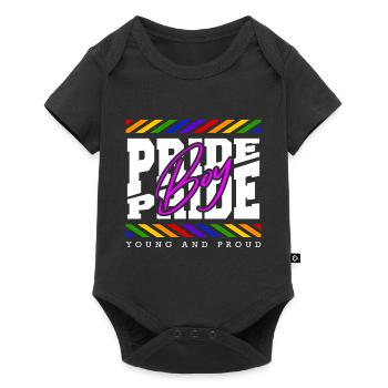 Love Is Love Pride Colors Of Rainbow Equality - Baby Premium short-sleeve bodysuit - black - Front