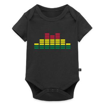 music - Body à manches courtes Premium Bébé - noir - Devant