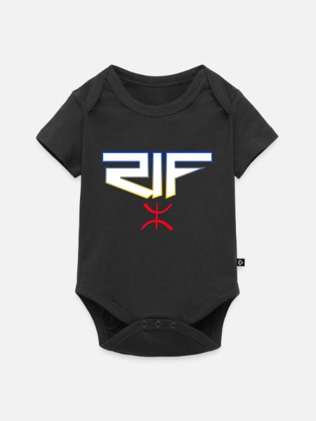 Rif - Body à manches courtes Premium Bébé - noir