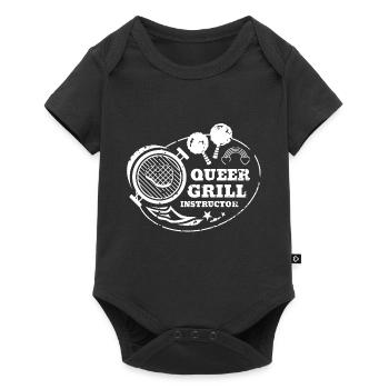 Queer Grill Instructor Shirt - Baby Premium short-sleeve bodysuit - black - Front