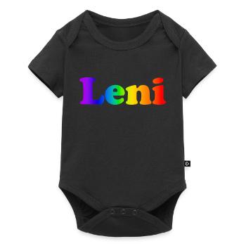 Léni - Body à manches courtes Premium Bébé - noir - Devant