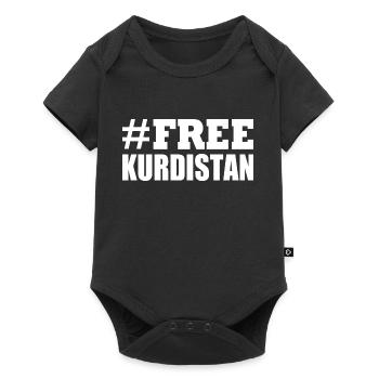 Free Kurdistan - Baby Premium short-sleeve bodysuit - black - Front