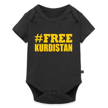 Free Kurdistan - Baby Premium short-sleeve bodysuit - black - Front