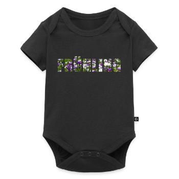 Frühling - Baby Premium Kurzarmbody - Schwarz - Vorne