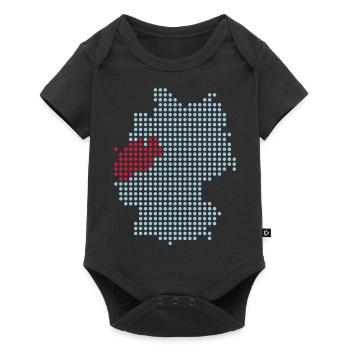 Nordrhein-Westfalen - Baby Premium Kurzarmbody - Schwarz - Vorne