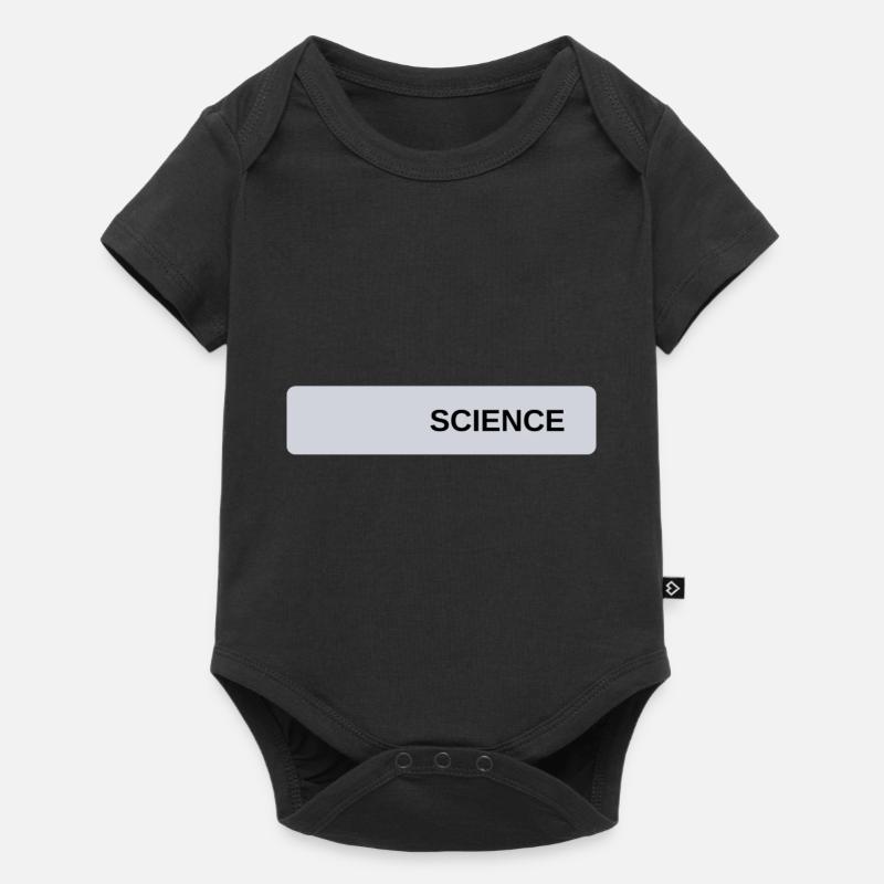 science - Body à manches courtes Premium Bébé - noir