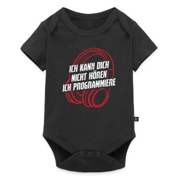 Informatik Informatiker Programmierer - Baby Premium Kurzarmbody - Schwarz - Vorne