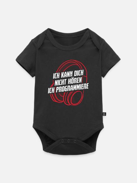 Informatik Informatiker Programmierer - Baby Premium Kurzarmbody - Schwarz