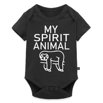 Fun Fun Funny - Baby Premium short-sleeve bodysuit - black - Front