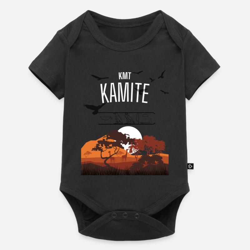 Kamite - Body à manches courtes Premium Bébé - noir