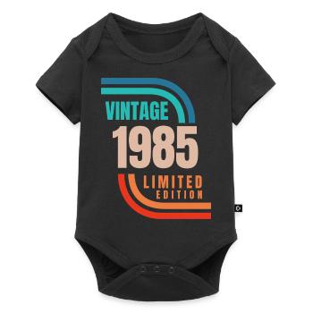 Édition limitée Millésime 1985 - Body à manches courtes Premium Bébé - noir - Devant