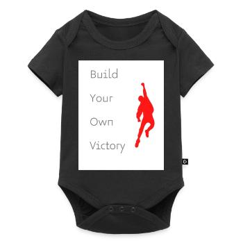 Get Your Own Victory - Baby Premium Kurzarmbody - Schwarz - Vorne