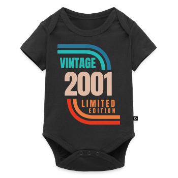 Édition limitée Millésime 2001 - Body à manches courtes Premium Bébé - noir - Devant