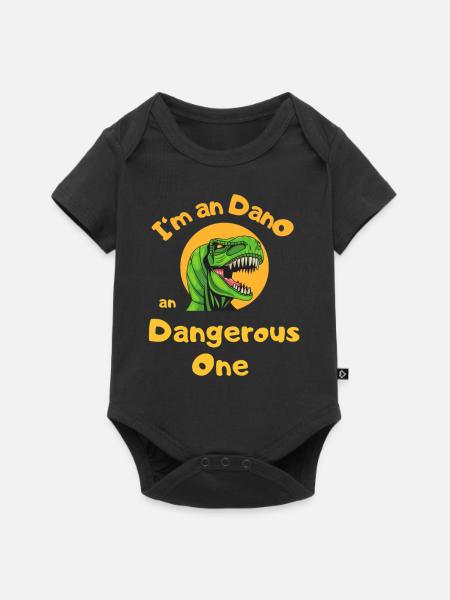 DanO - Baby Premium Kurzarmbody - Schwarz