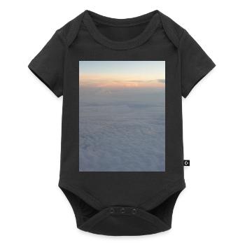 Himmel - Baby Premium Kurzarmbody - Schwarz - Vorne