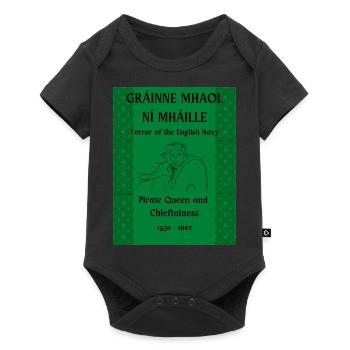 GRÁINNE MHAOL NÍ MHÁILLE - Body à manches courtes Premium Bébé - noir - Devant