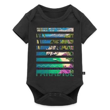Croatia Croatian Hrvatska Croatia Croats paradise - Baby Premium short-sleeve bodysuit - black - Front