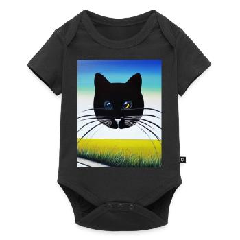 Chat - Body à manches courtes Premium Bébé - noir - Devant